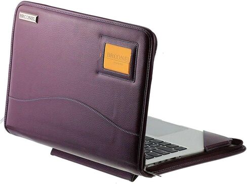Contour Series - Purple Hight Duty Leather Protection - متوافق مع Asus Zenbook 14 OLED 14 "(UX3405) in Kuwait