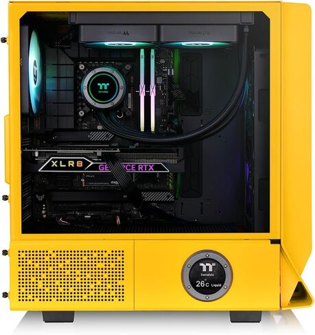 Thermaltake Ceres 350 MX Mid Tower Chassis Bumblebee in Saudi Arabia