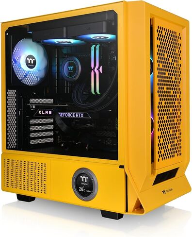 Thermaltake Ceres 350 MX Mid Tower Chassis Bumblebee in Saudi Arabia