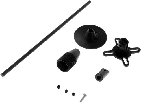 Compass Antenna Folding Fixed Mount Bracket Holder for Quadcopter - Black in Kuwait