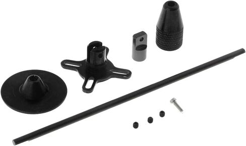 Compass Antenna Folding Fixed Mount Bracket Holder for Quadcopter - Black in Kuwait