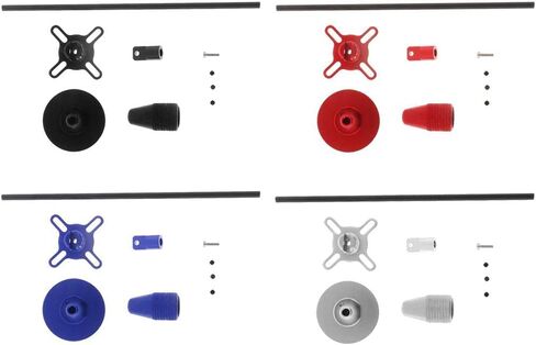 Compass Antenna Folding Fixed Mount Bracket Holder for Quadcopter - Black in Kuwait