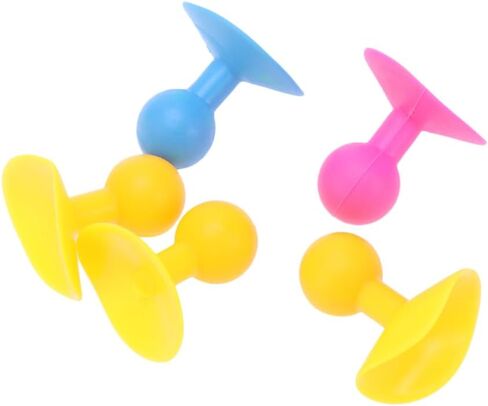 Homsfou 5pcs Octopus على شكل سيليكون حامل مع قاعدة مصاصة قوية الإبداع موبايل كسولة حامل لغرفة نوم المطبخ المكتبية وألوان عشوائية أكثر in Kuwait