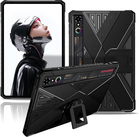 Case for REDMAGIC Astra Gaming Tablet 9.06inch,NOUKAJU Tablet Protective Case,Drop-Resistant,Anti-Scratch,Folding Stand,Protective Cover for REDMAGIC Tablet 3 Pro(Black) in Saudi Arabia