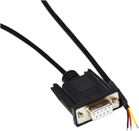 D-SUB 9-PIN 9-Hole DB9 Male and Female Single-Head RS232 COM Port Serial Extension Cable Programming Communication(10M,DB9 Male) in Saudi Arabia