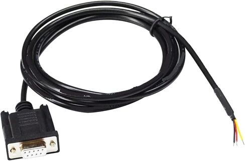 D-SUB 9-PIN 9-Hole DB9 Male and Female Single-Head RS232 COM Port Serial Extension Cable Programming Communication(10M,DB9 Male) in Saudi Arabia