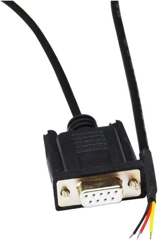 D-SUB 9-PIN 9-Hole DB9 Male and Female Single-Head RS232 COM Port Serial Extension Cable Programming Communication(10M,DB9 Male) in Saudi Arabia
