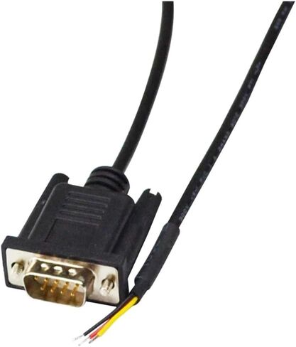 D-SUB 9-PIN 9-Hole DB9 Male and Female Single-Head RS232 COM Port Serial Extension Cable Programming Communication(10M,DB9 Male) in Saudi Arabia
