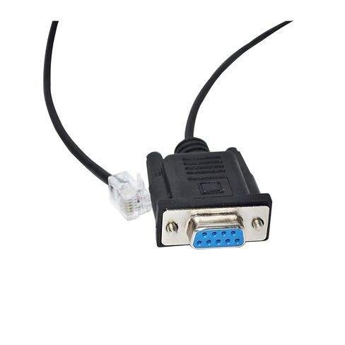 RS232 RJ11 RJ12 to DB9 9-PIN 6P4C Adapter Serial Cable for DMKE J6 RS-232 Port Parameter DEBUGGER Console Controller KABLE(1.8M) in Saudi Arabia