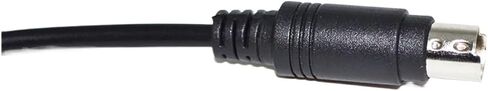 RS232 DB9 9P D-SUB9PIN Female to DIN 8P MD8P MINIDIN8P Male Adapter Converter PLC Programming Cable(3m) in Saudi Arabia