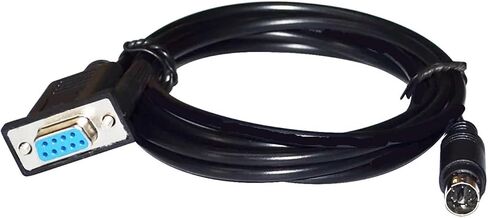 RS232 DB9 D-SUB 9 PIN to DIN 6PIN MD6 PLC Programming Communication Cable for LS LG XGB-XBC XGK XEC to PC Control KABLE(3m) in Saudi Arabia