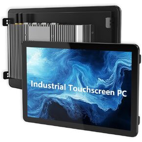 27 Inch Industrial Panel PC,All-in-One Embedded Fanless Touchscreen Computer IP65 Capacitive Touch，for Kiosks,Factory Automation Real-time Monitoring (Celeron J6412-16G+256G, 27 inch) in Saudi Arabia