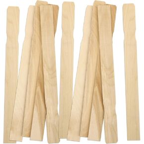 10 Pack, Wood Paint Stir Sticks, 12 Inch Pack of 10 Paint Stirrers, Garden Markers, Mixing Sticks for Epoxy Resin by CraftySticks in Kuwait