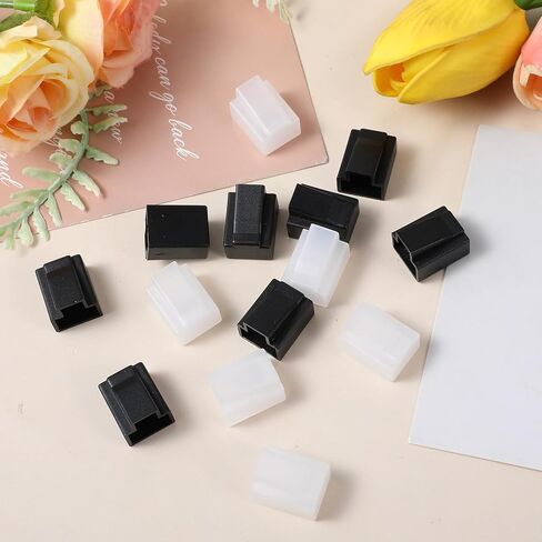 50 Pack RJ45 Connectors Dust Cover Protector, Ethernet Cable Plug Covers for RJ45 Pass Through Connector Network Cat5e Cat6 Cat7 Internet LAN Patch Cord Printer in Kuwait