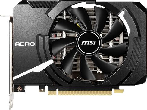 MSI Gaming Geforce RTX 3050 8GB GDDR6 128-BIT HDMI/DP PCIE 4 Single Fan Ampere OC ITX Card (RTX 3050 Aero ITX 8G OC) (متجدد) in Kuwait