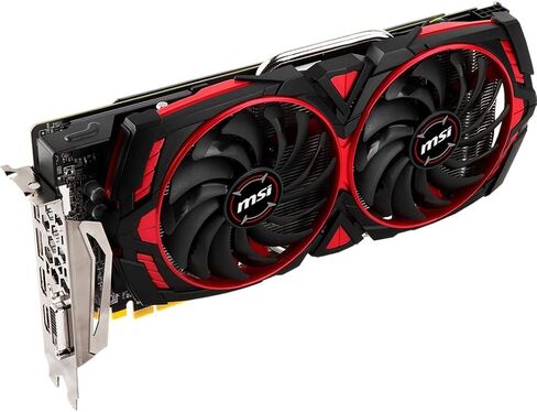 MSI Gaming Radeon RX 570 256-bit 8GB GDRR5 DIRECTX 12 VR Ready CFX GRATICCIS (RX 570 ARMOR MK2 8G OC) (متجدد) in Saudi Arabia