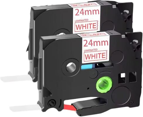 2 حزمة Tze251 تعبئة ملائمة مع شريط TZ البديل Tze Brother Tze ، متوافق مع PT-D600/P700/E500/E550W/E800T/1900/1910/1950/19601400/1500/1500PC/1600/1650 in Kuwait