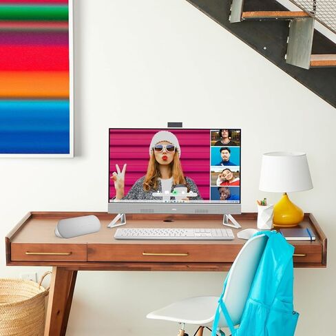 Dell-All in One Desktop-Computer Touchscreen-24 inch FHD IPS Display -Intel Core 7 150U Beat i7-1355U- 32GB RAM -1TB SSD -Windows 11 Office 365 One Year -Wired Keyboard Mouse Set -Home Business in Kuwait