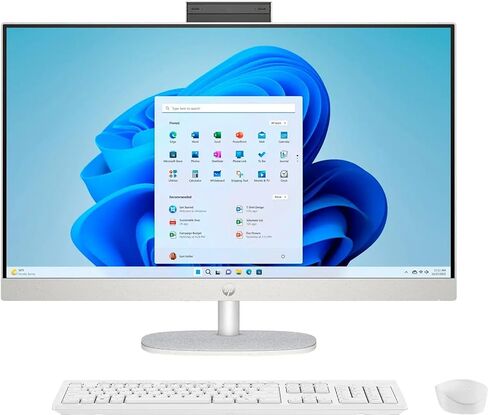 HP 27-cr000 All-in-One Desktop 2024 New, Intel i7-1355U 10-Core, 27" FHD IPS Display, Intel Iris Xe Graphics, Wi-Fi, 24GB DDR4 2TB M.2 SSD, Win11 Pro in Saudi Arabia