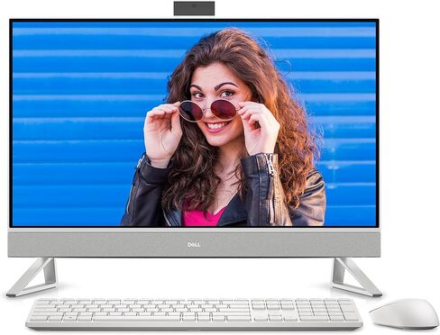 Dell All-in-One Desktop | Inspiron | 27 "1920x1080 شاشة تعمل باللمس | Intel Core I7-1255u 10 -Core | Nvidia Geforce Mx550 | 64GB DDR4 | 2TB SSD+1TB HDD | Win11 Home | Wi -Fi 6e - Bt 5.1 - WebCam - White - White in Saudi Arabia