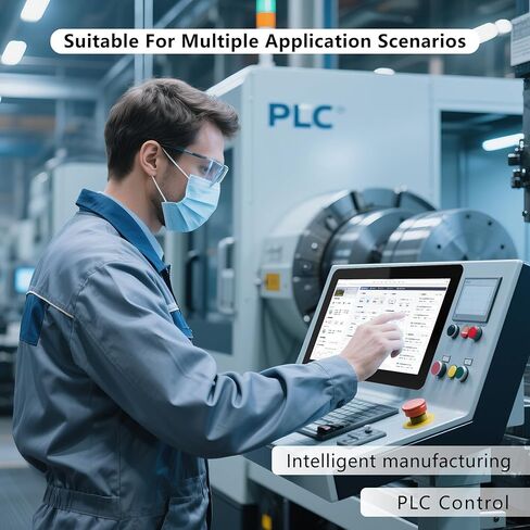 27 Inch Industrial Panel PC,All-in-One Embedded Fanless Touchscreen Computer IP65 Capacitive Touch，for Kiosks,Factory Automation Real-time Monitoring (Celeron J6412-16G+256G, 27 inch) in Saudi Arabia