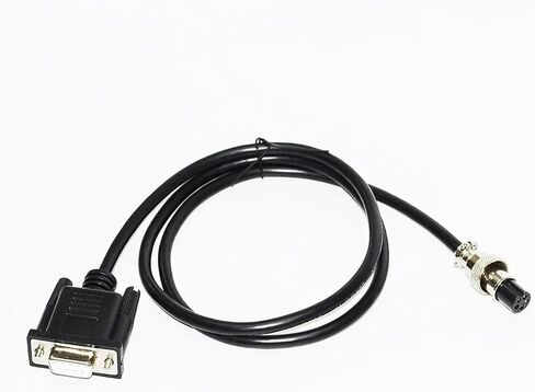 D-Sub 9pin DB9 أنثى إلى 5pin موصل محول RS232 كابل الاتصال التسلسلي لـ Yaohua XK3190-A12+E إلى PC (3M) in Saudi Arabia