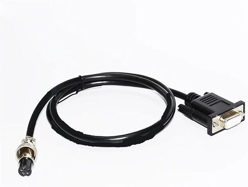 D-Sub 9pin DB9 أنثى إلى 5pin موصل محول RS232 كابل الاتصال التسلسلي لـ Yaohua XK3190-A12+E إلى PC (3M) in Saudi Arabia