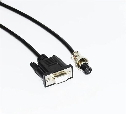 D-Sub 9pin DB9 أنثى إلى 5pin موصل محول RS232 كابل الاتصال التسلسلي لـ Yaohua XK3190-A12+E إلى PC (3M) in Saudi Arabia