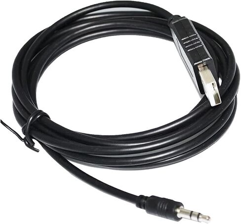 F & T> D*I USB RS232 إلى TRS 2.5mm Audio JA-CK AJ Plug Adapter 940-0299A CONSOLE CABUG CABUG AP9630 AP9631 RT 15000 (1.8M) in Saudi Arabia