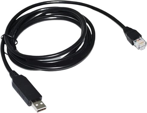 f & t> d*i ft232rl Chip USB إلى RJ45 8P8C CAT5 محول RS232 كابل وحدة التحكم التسلسلية لجهاز حماية التبديل BDCOM إلى الكمبيوتر الشخصي (1.8 م) in Saudi Arabia