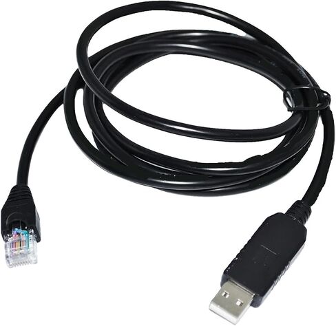 f & t> d*i ft232rl Chip USB إلى RJ45 8P8C CAT5 محول RS232 كابل وحدة التحكم التسلسلية لجهاز حماية التبديل BDCOM إلى الكمبيوتر الشخصي (1.8 م) in Saudi Arabia