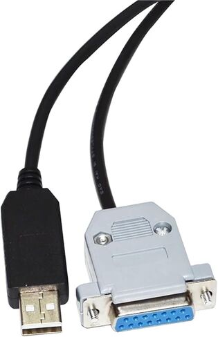 FT232RL USB to D-SUB 15-PIN DB15 Female Adapter RS232 Serial Communication Cable(3metres) in Saudi Arabia
