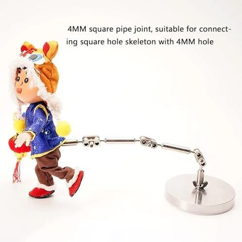 Stop Motion Motion Animation System - نظام تزوير التسليح مع 5 موصلات للرسوم المتحركة ، مرور الوقت ، التصوير الفوتوغرافي للمنتج والإضاءة الثابتة (5 حجم رابط) in Saudi Arabia