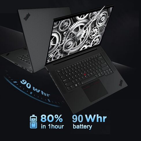 Lenovo ThinkPad P1 Mobile Workstation Laptop (16 "2K 165Hz ، Intel 14-Core I7-13800H ، NVIDIA RTX A1000 6GB ، 64GB DDR5 ، 2TB SSD) 2 X Thunderbolt 4 ، Backlit ، Vhod Ir Webcam ، Win 11 in Kuwait