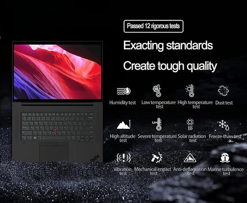Lenovo ThinkPad P1 Mobile Workstation Laptop (16 "2K 165Hz ، Intel 14-Core I7-13800H ، NVIDIA RTX A1000 6GB ، 64GB DDR5 ، 2TB SSD) 2 X Thunderbolt 4 ، Backlit ، Vhod Ir Webcam ، Win 11 in Kuwait