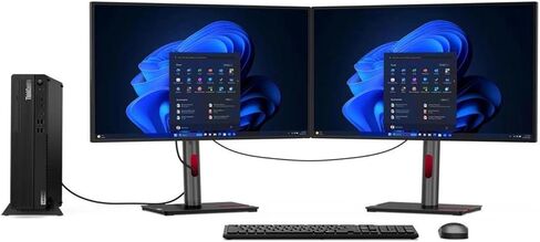 Lenovo Thinkcentre M70S Gen 5 - SFF - Intel Core I7-14700 - 2.1Ghz - 10 -Core - DDR5-16GB RAM - 512GB SSD - Intel UHD Graphics - WiFi 6 - Windows 11 Professional in Kuwait