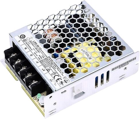 LRS-50-12 12V 4.2A 50W إمدادات الطاقة الصناعية ، كفاءة 90 ٪ ، -30 ~+70 ℃ in Kuwait