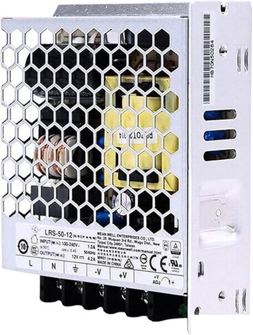LRS-50-12 12V 4.2A 50W إمدادات الطاقة الصناعية ، كفاءة 90 ٪ ، -30 ~+70 ℃ in Kuwait