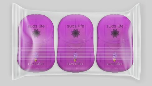 SudsLife Paper Soap Sheets (150 sheets) Pack of 3 (Pack of 3, Mixed) in Saudi Arabia