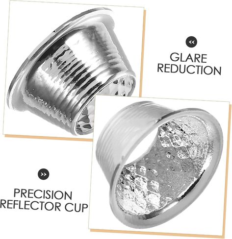 LED Flashlector Cup Cup ملحق للإضاءة المركزة 1.1 سم حلقة عاكسة للاستبدال للفتحة للاستخدام الداخلي والخارج in Kuwait