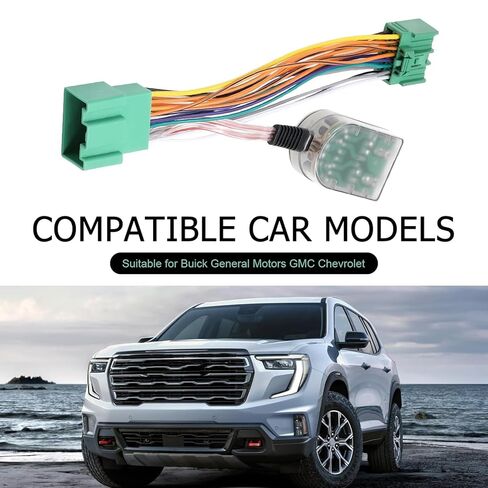 1 PC Add A Subwoofer Amplifier Wire Harness, RCA Converter Adapter, High/Low Signal Car Audio Converter for GM Chevy Camaro Colorado Silverado GMC Canyon Sierra 1500 2500/3500HD in Kuwait