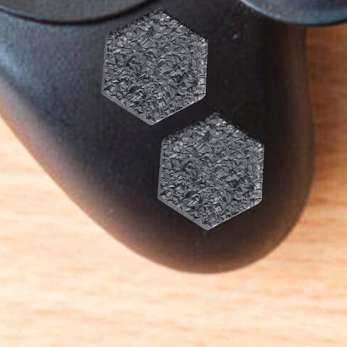 4 Pack Grey Anti-Slip Grip Tape Stickers, Different Shapes Phone Grip Strips Reusable Pre-Cut Adhesive Mouse Decals Tablet Patches for Cell Phone Case, Golf Handle, Game Controller & Smooth Device in Saudi Arabia