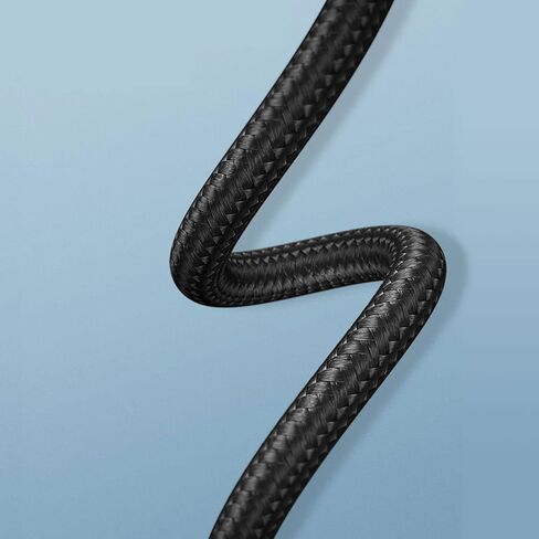 60W PD Type C to -type C 1M 2.0 Data Cable متوافق مع الهواتف الذكية وأجهزة الكمبيوتر المحمولة وأجهزة التحكم في اللعبة والقرص الصلب والكاميرا وأكثر فائدة لشحن/نقل/مزامنة 480 ميجابايت/S أسود ... in Kuwait