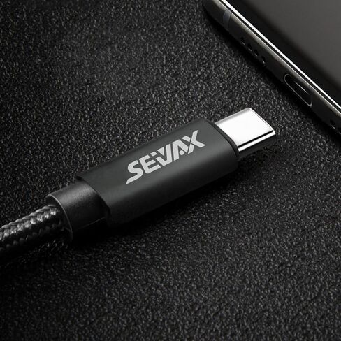 60W PD Type C to -type C 1M 2.0 Data Cable متوافق مع الهواتف الذكية وأجهزة الكمبيوتر المحمولة وأجهزة التحكم في اللعبة والقرص الصلب والكاميرا وأكثر فائدة لشحن/نقل/مزامنة 480 ميجابايت/S أسود ... in Kuwait