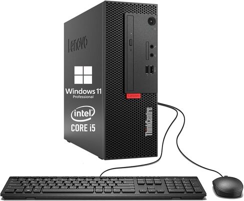 Lenovo ThinkCentre M710E SFF Desktop ، Quad Core I5-7400 ، 16GB RAM ، 512GB SSD ، VGA ، DisplayPort ، Keyboard and Mouse ، WiFi ، BT ، Windows 11 PRO (READED) in Kuwait