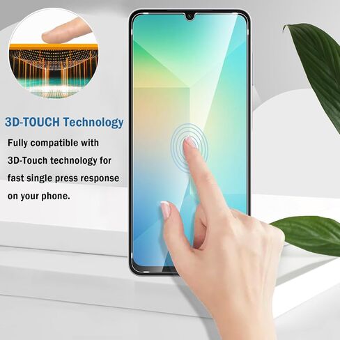 2 حزمة متوافقة مع واقي شاشة Samsung Galaxy S25 FE ، مع إطار محاذاة ، 9H فيلم زجاجي مقاوم ، HD Clear Clear Scratch ، خالية من الفقاعات لحامي شاشة Galaxy S25FE. in Kuwait