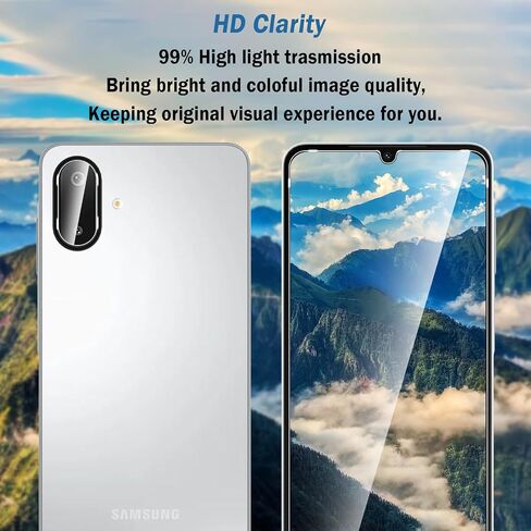 2 حزمة متوافقة مع واقي شاشة Samsung Galaxy S25 FE ، مع إطار محاذاة ، 9H فيلم زجاجي مقاوم ، HD Clear Clear Scratch ، خالية من الفقاعات لحامي شاشة Galaxy S25FE. in Kuwait