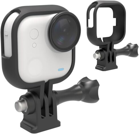 يمكن توصيل إطار الحماية القفص المتوافق مع Insta360 GO Ultra مع شريحة التثبيت ، بعصا ثلاثية الأبعاد ، وعصا شخصية ، إلخ. in Saudi Arabia