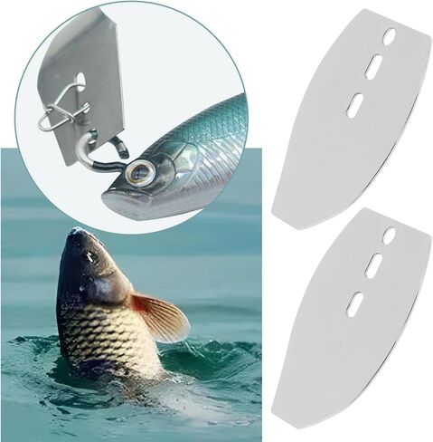 50pcs أصلية من الفولاذ المقاوم للصدأ للسباحة راقصة راقصة شفرات chatterbait شفرات spinner in Kuwait