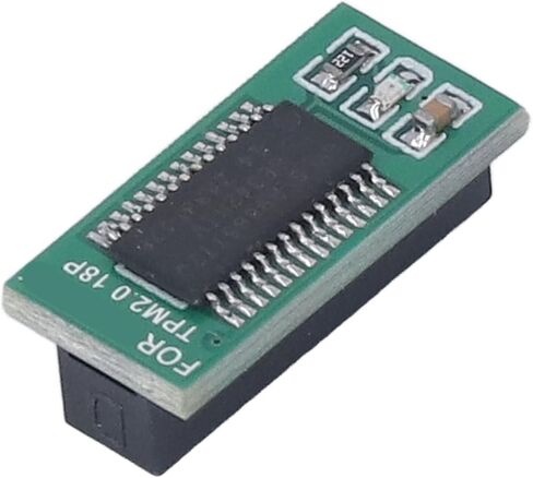 TPM 2.0 Security Module, 18 Pin Discrete Encryption Processor High Security TPM 2.0 Module Motherboard PCB Security Board Accessory for Windows 11 in Saudi Arabia